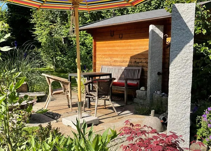 Vendégház Gartenhaeuschen Im Gruenen Bad Aibling